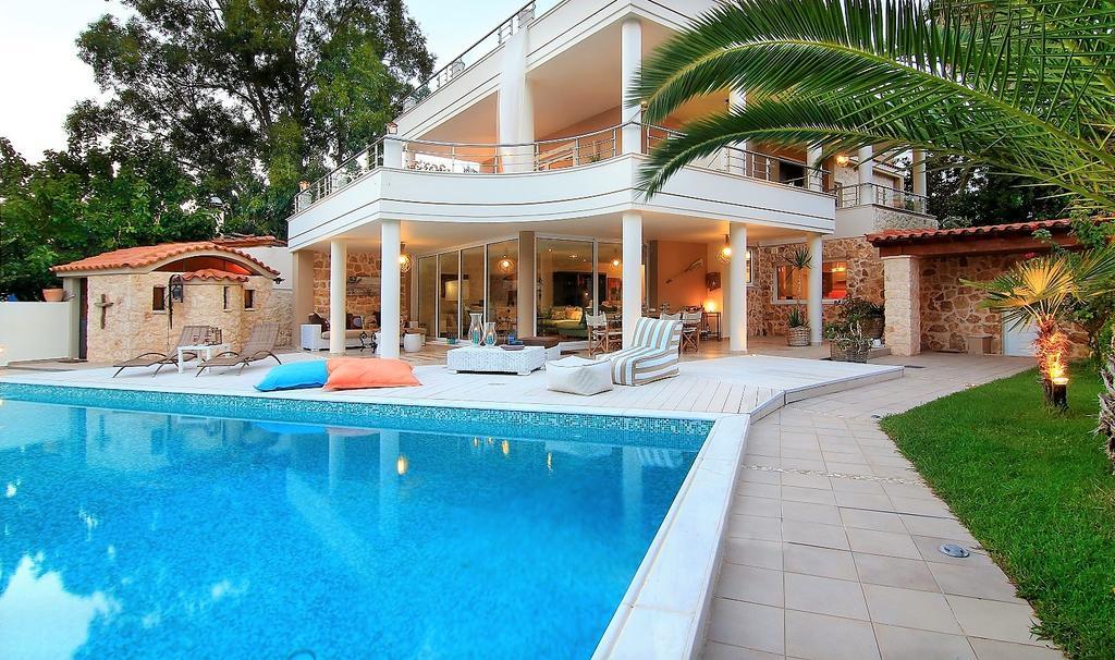 Luxury Villa Sea Melody Palaiá Fókaia Eksteriør billede