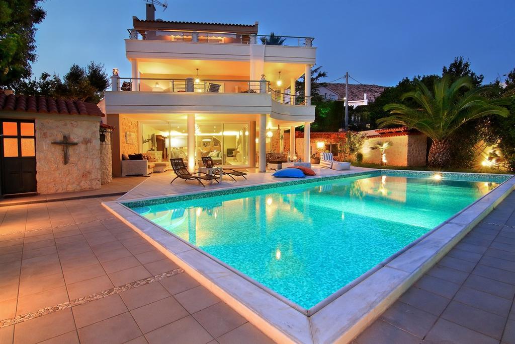 Luxury Villa Sea Melody Palaiá Fókaia Eksteriør billede